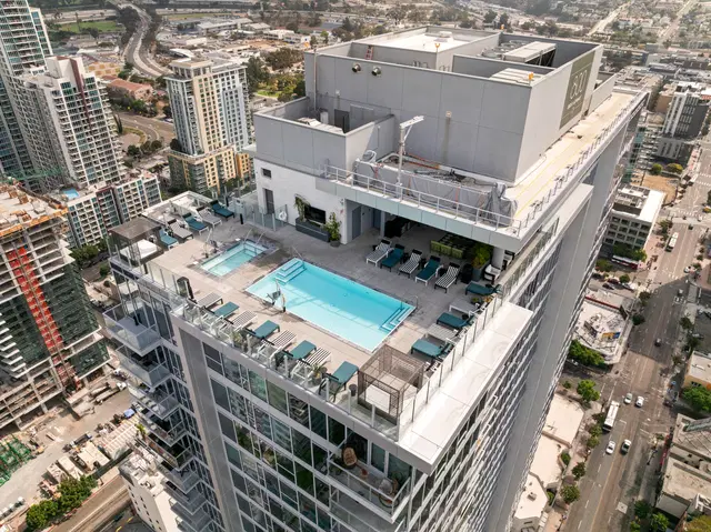 Drone aerial real estate photography example by LA Media Studio