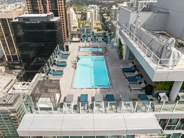 Drone aerial real estate photography example by LA Media Studio