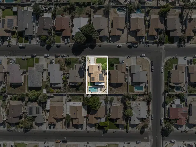 Drone aerial real estate photography example by LA Media Studio