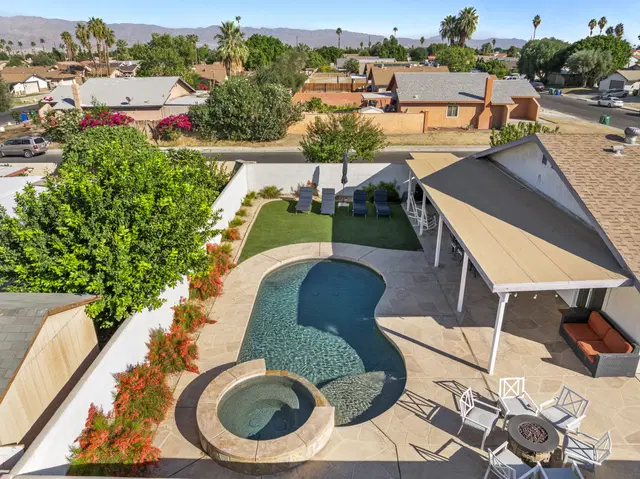 Drone aerial real estate photography example by LA Media Studio