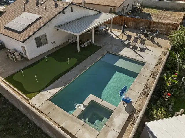Drone aerial real estate photography example by LA Media Studio