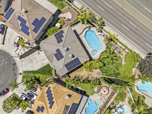 Drone aerial real estate photography example by LA Media Studio
