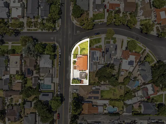Drone aerial real estate photography example by LA Media Studio