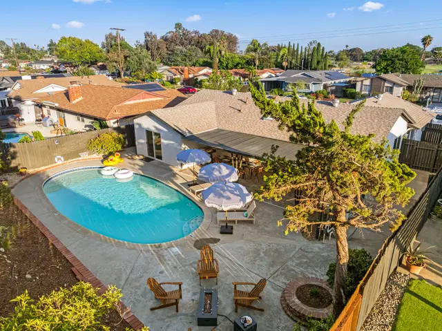 Drone aerial real estate photography example by LA Media Studio